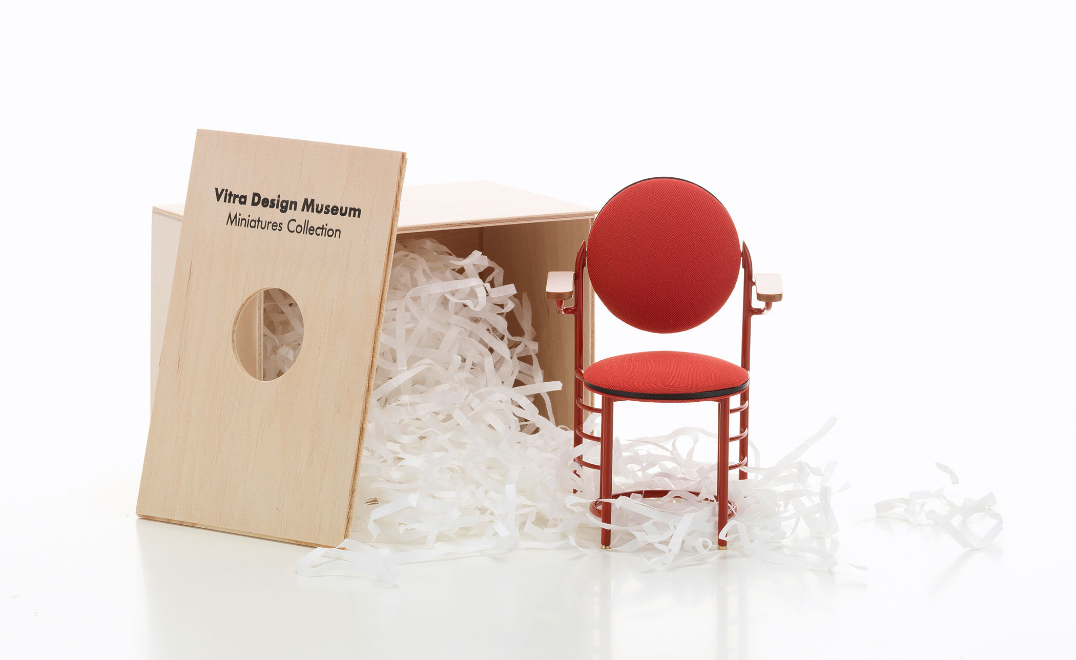 Miniature FLW Johnson Wax chair