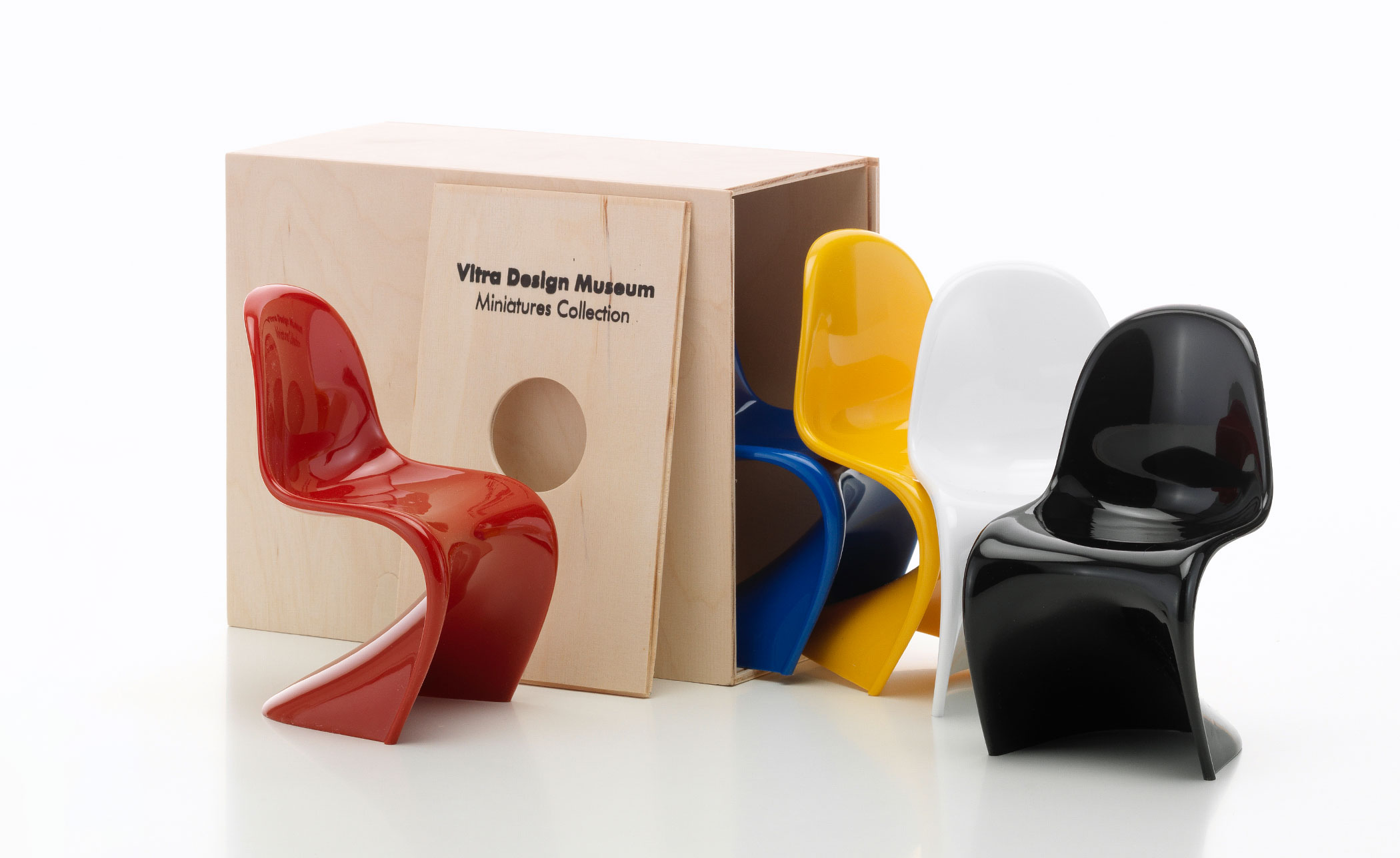 Miniature Panton Chair set of 5