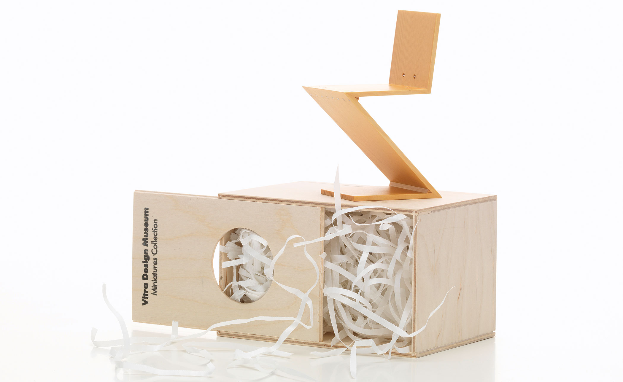 miniature zig-zag chair