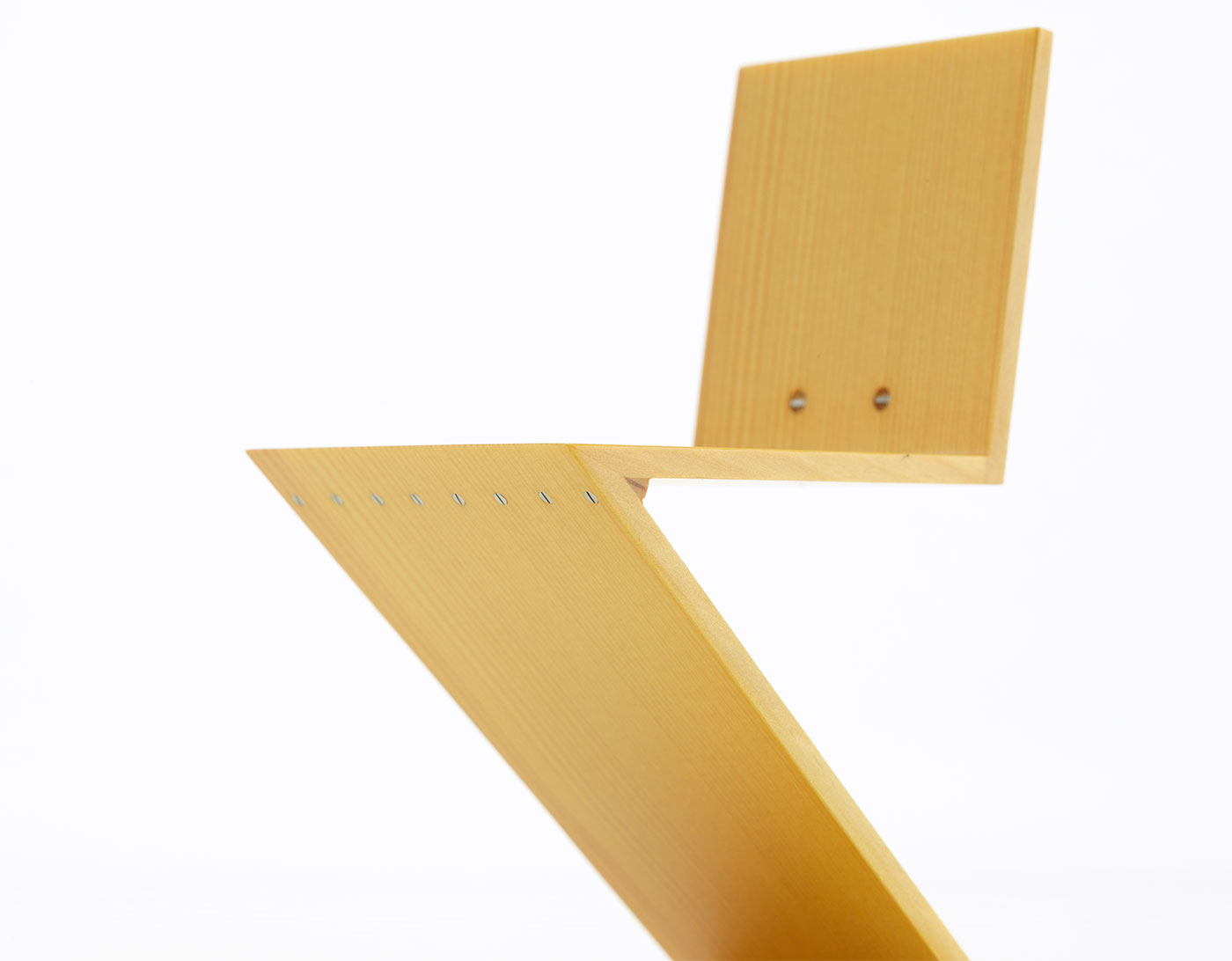 miniature zig-zag chair