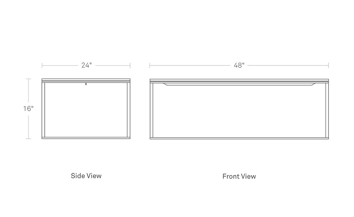 minimalista coffee table