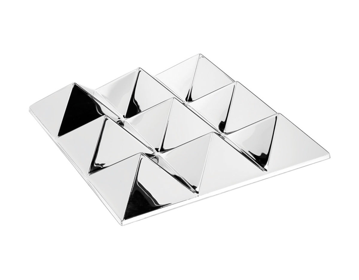 panton mirror sculpture 9 pyramid