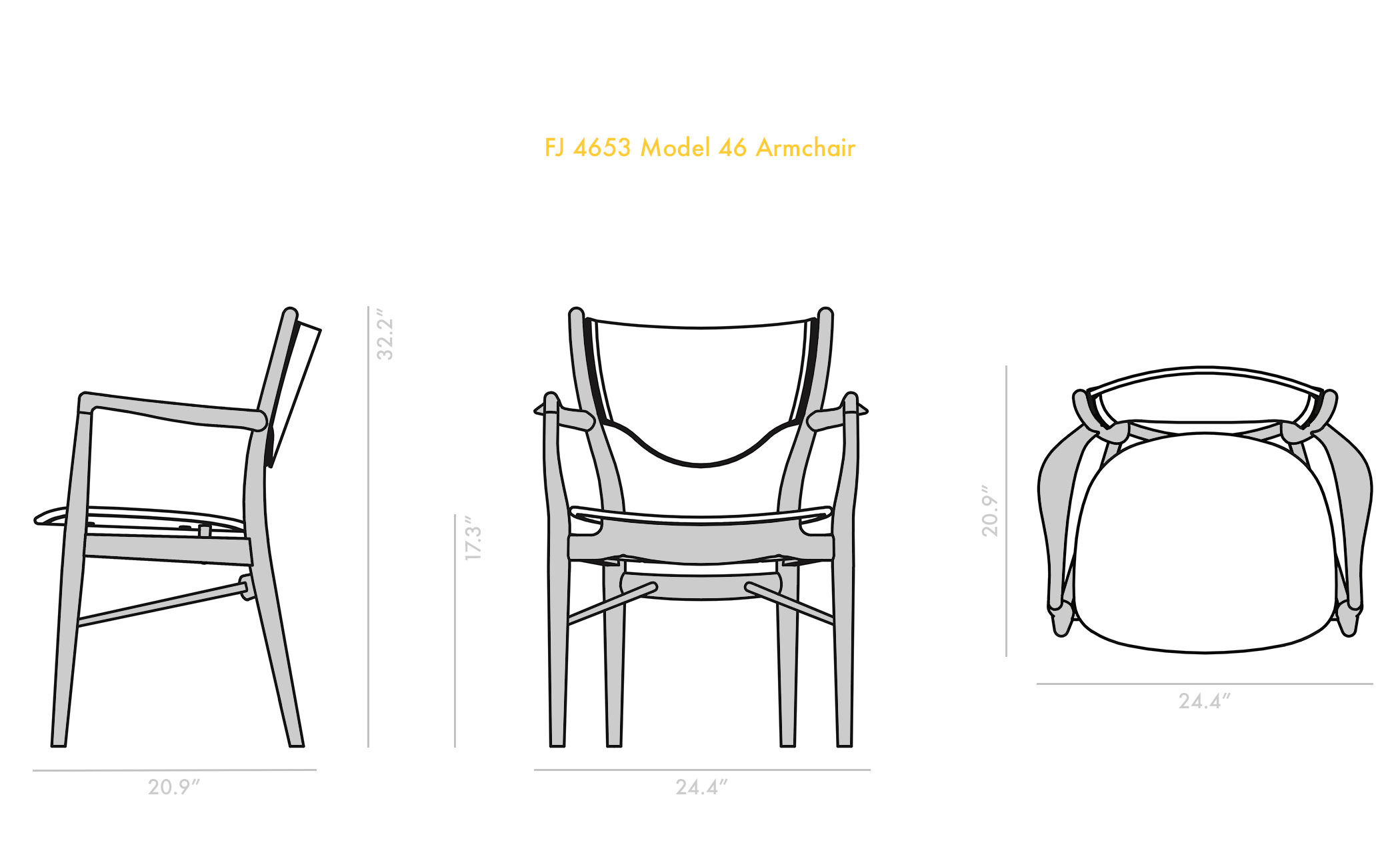 Model 46 Armchair