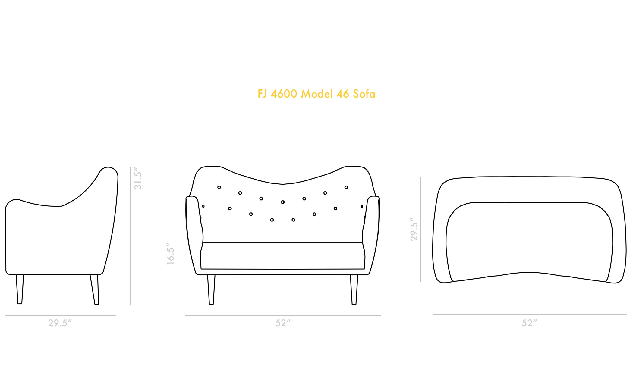 Model 46 Sofa
