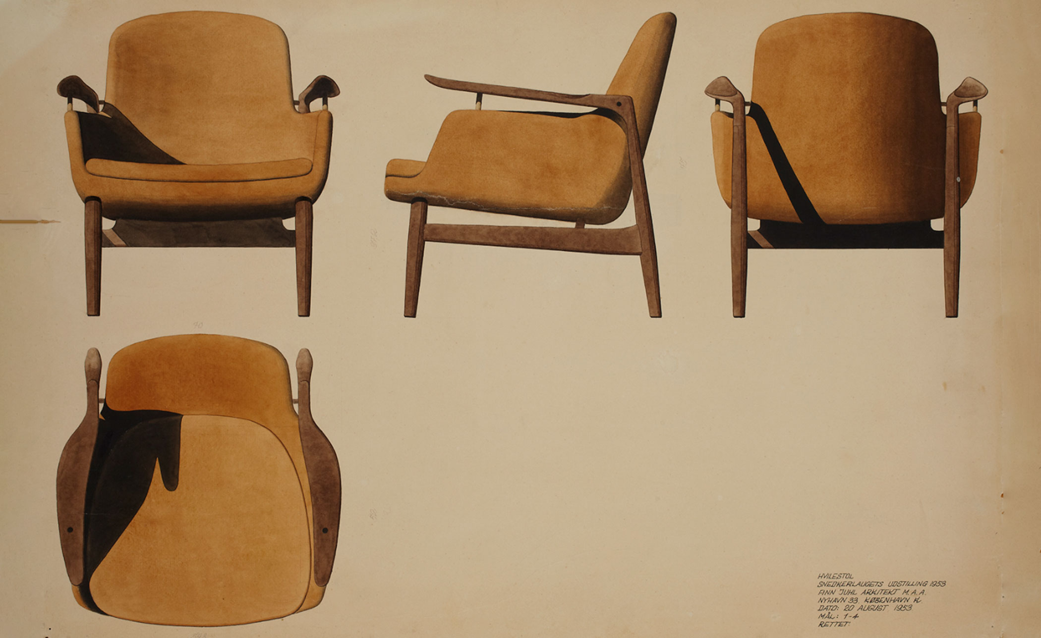 Model 53 Chair with Cushion