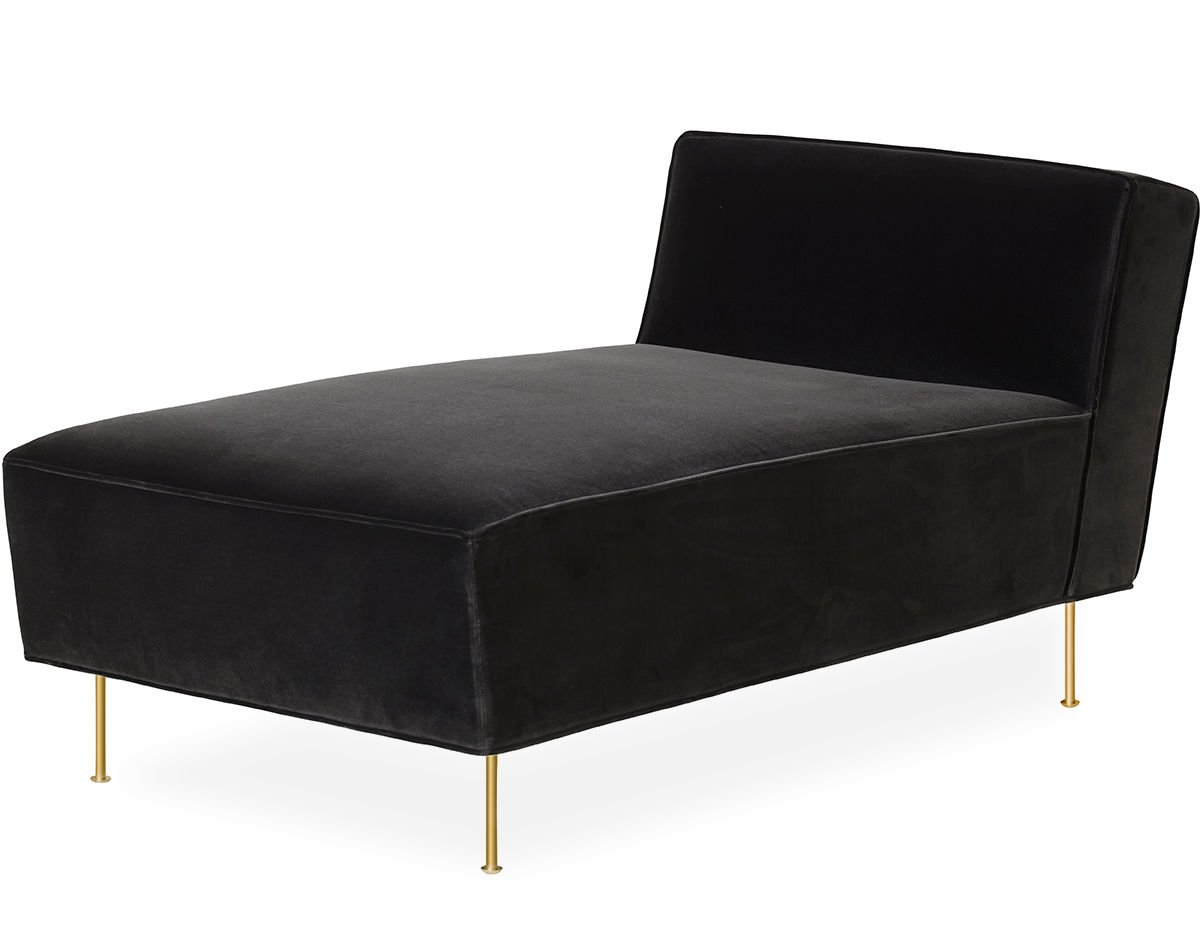 modern line chaise lounge
