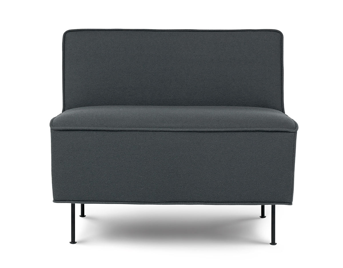 modern line low lounge chair