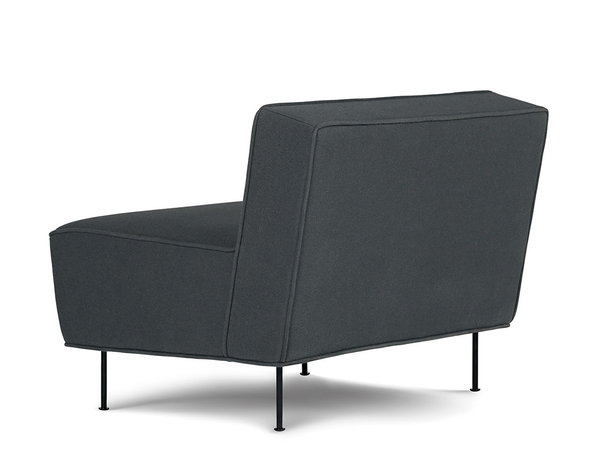 modern line low lounge chair