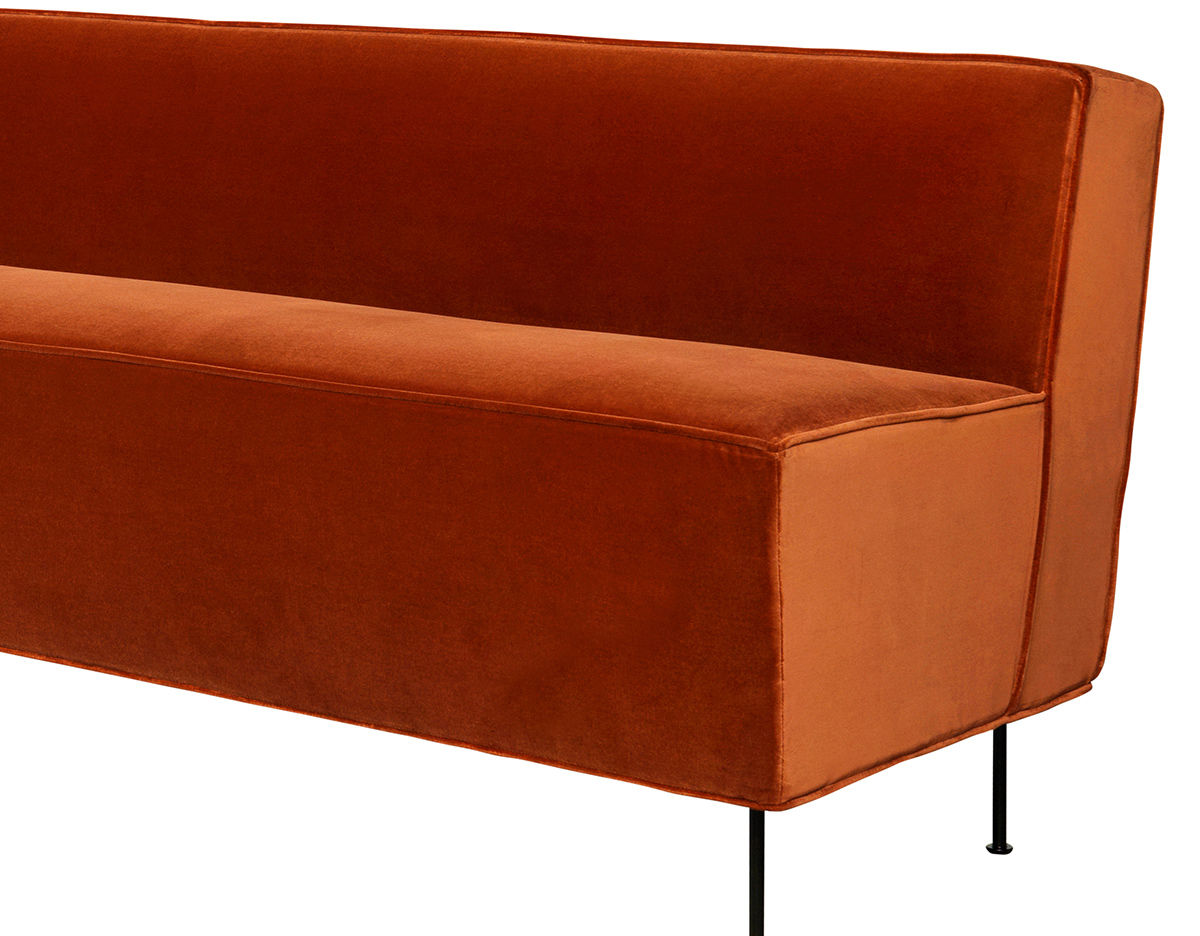 modern line dining height sofa 350