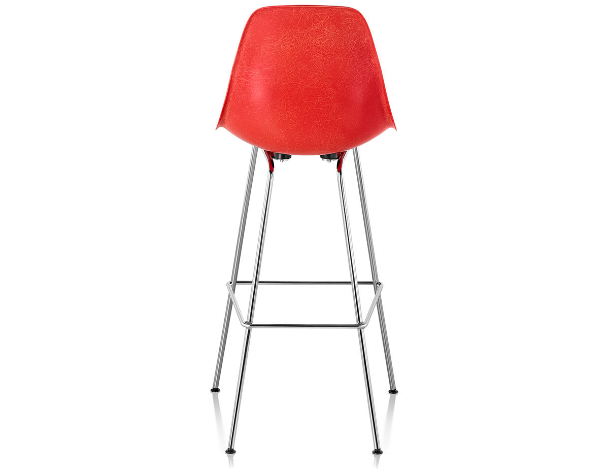 eames® molded fiberglass stool