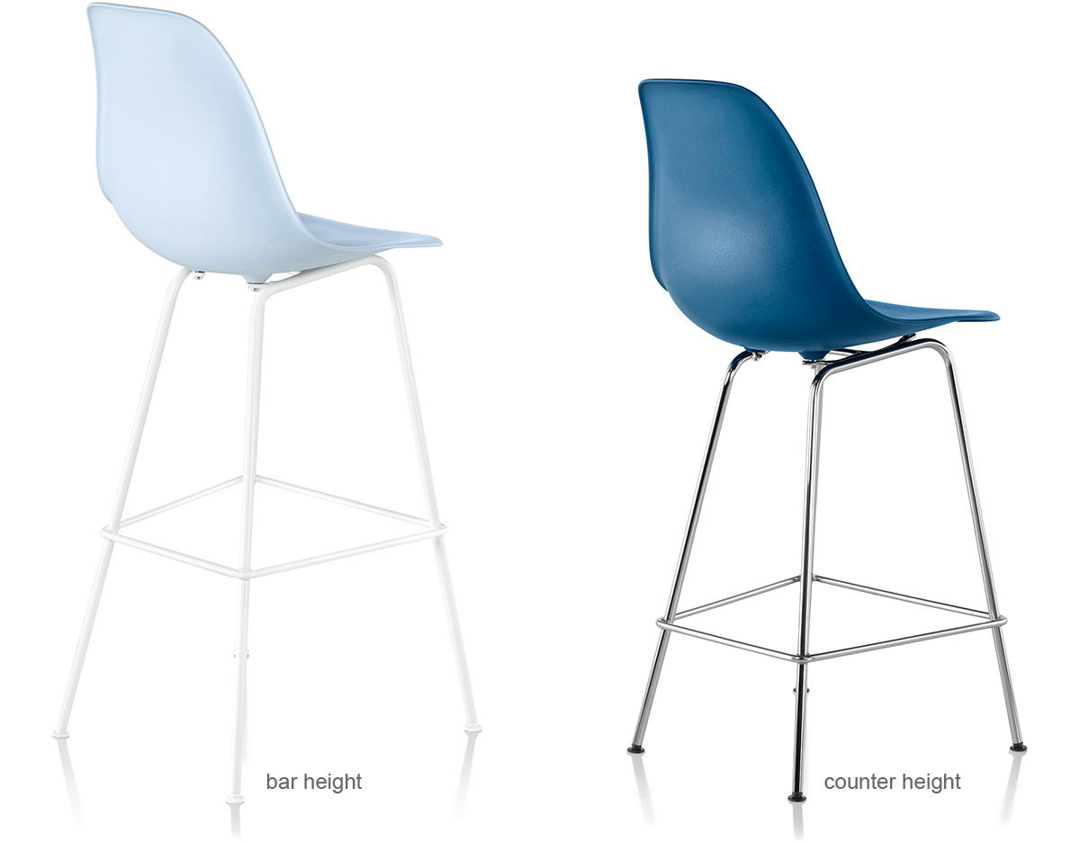 eames® molded plastic stool