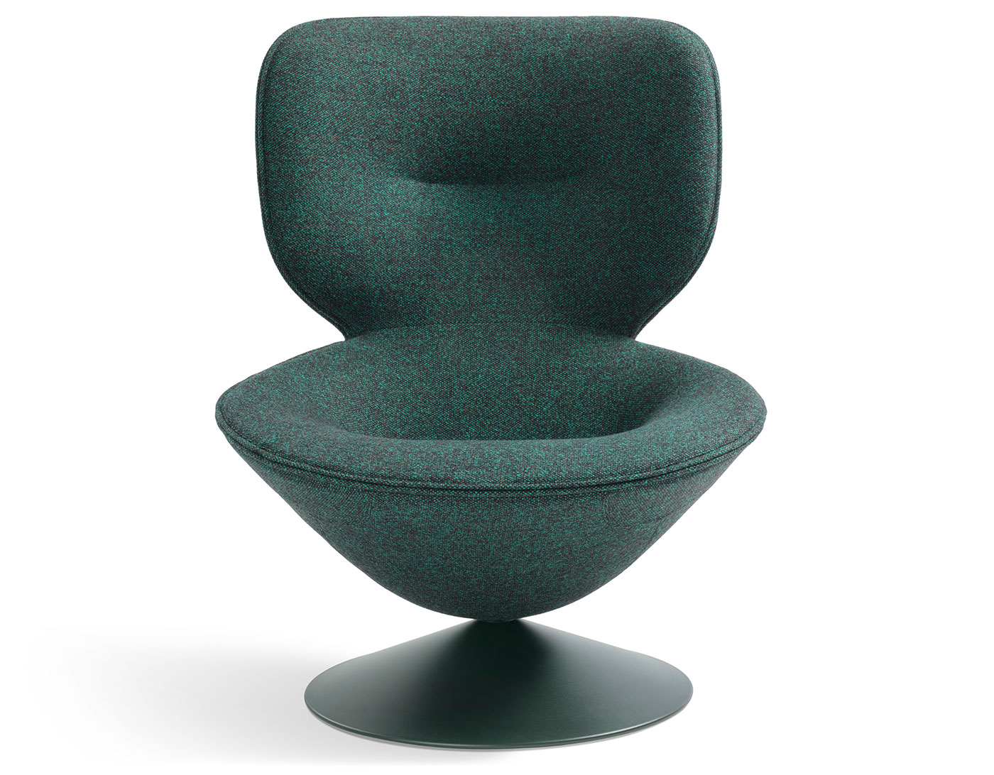 Moon Lounge Chair with Swivel Base