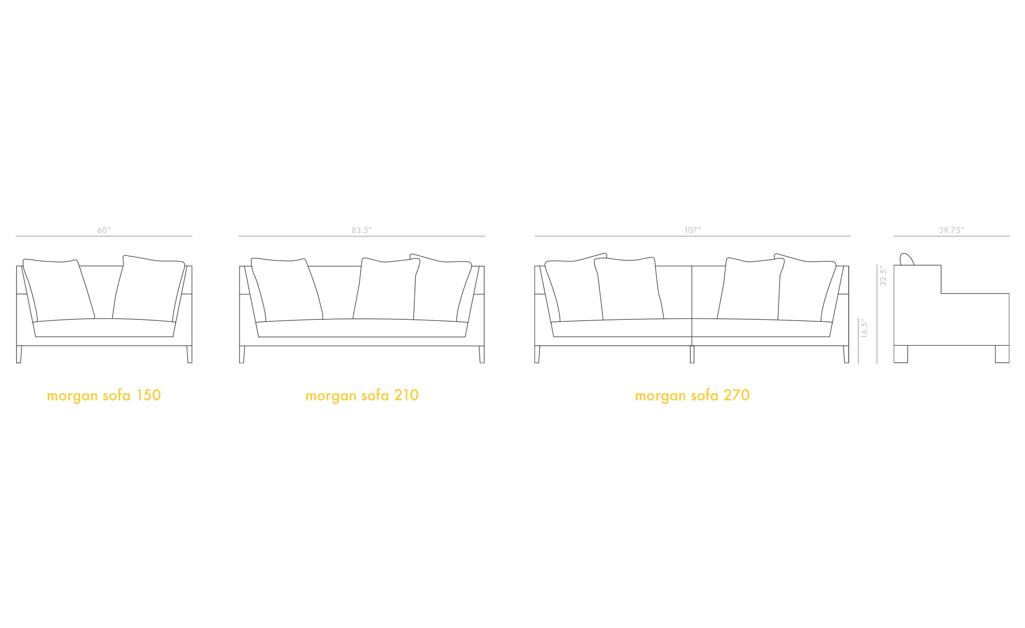 morgan sofa 270