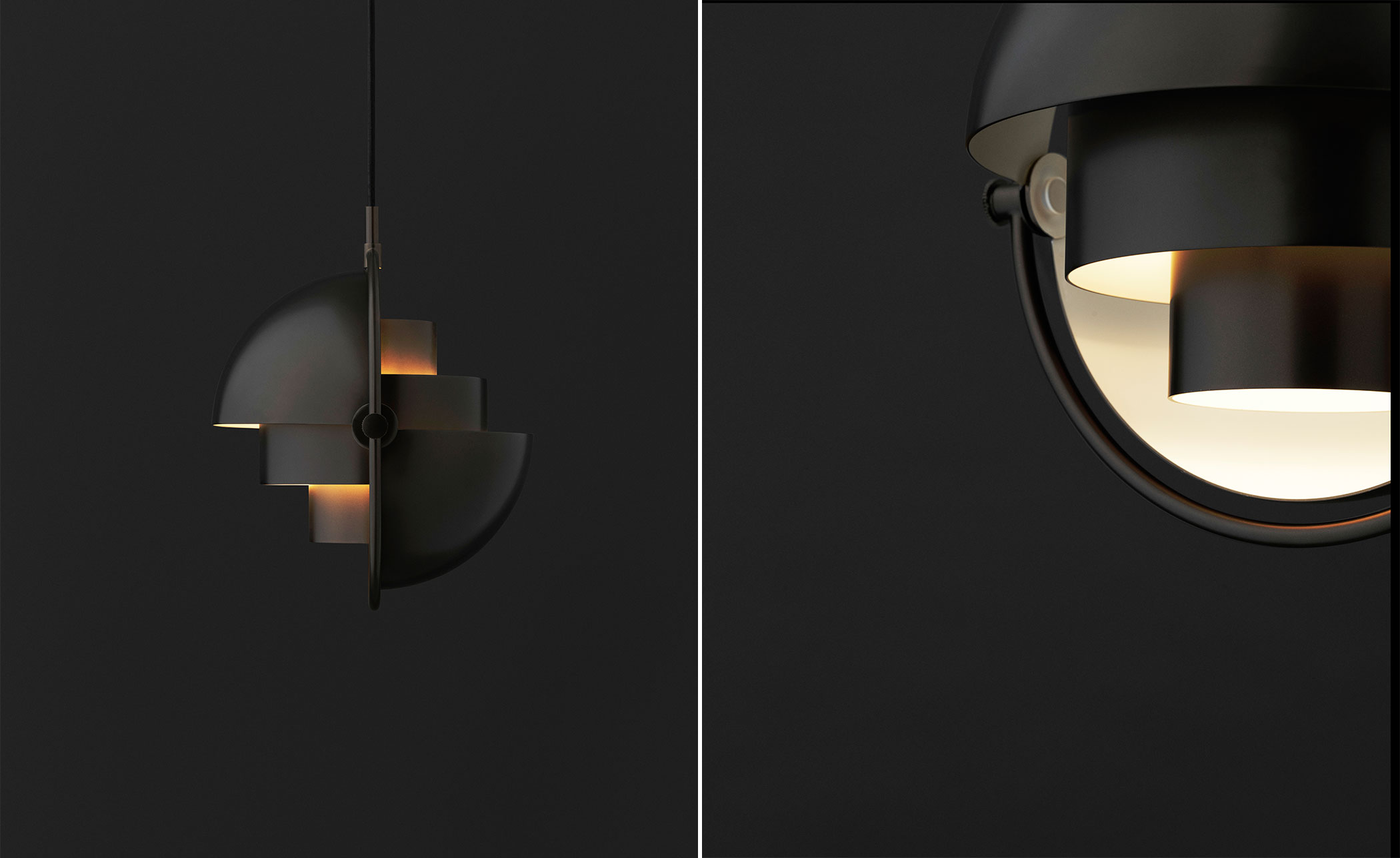 multi-lite pendant lamp