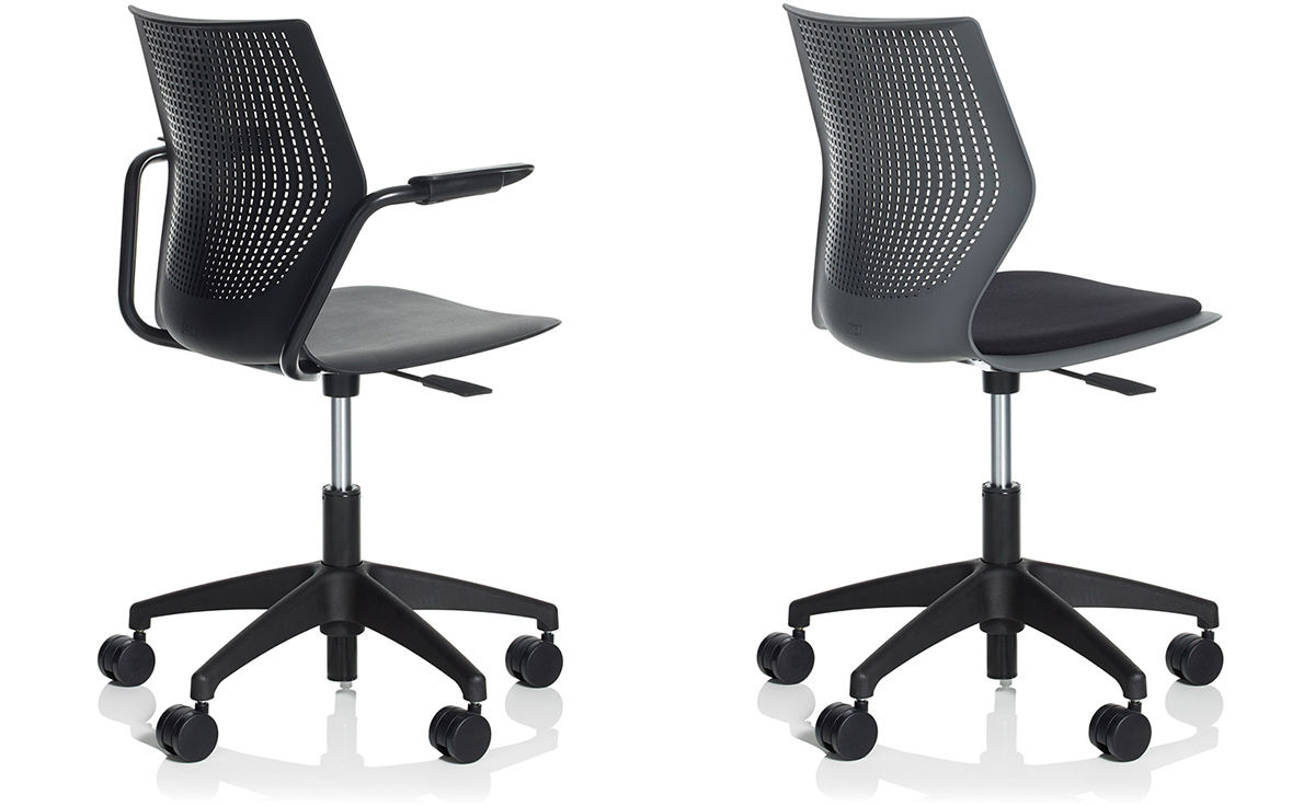 multigeneration light task chair with 5-star base