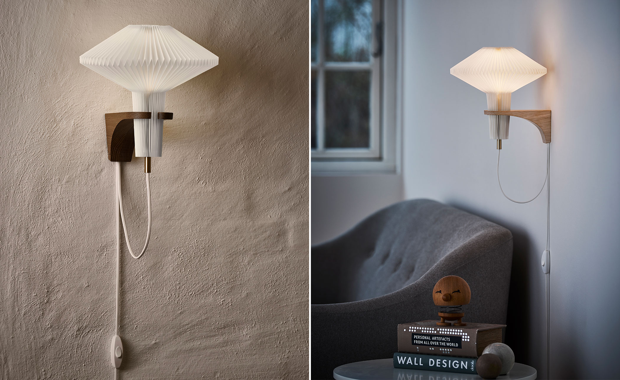 Mushroom Wall Lamp