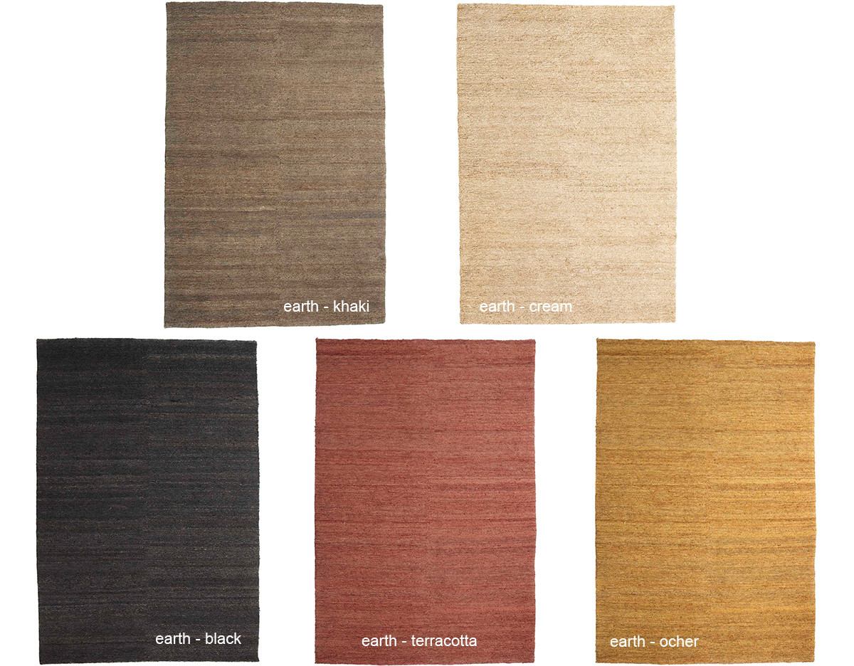 earth jute rug