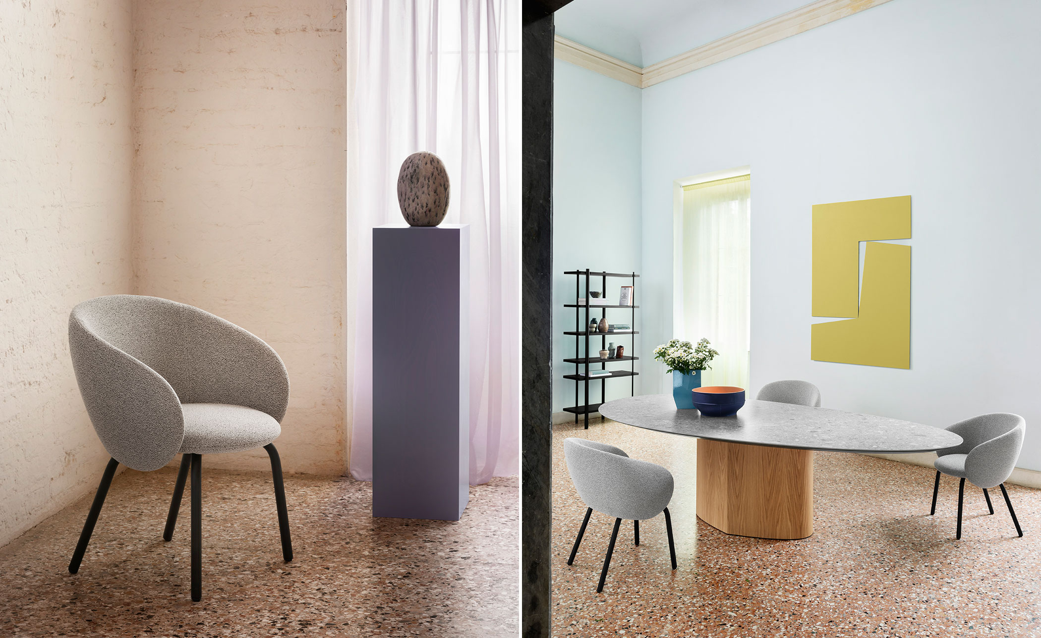 Nebula Tube Dining Chair