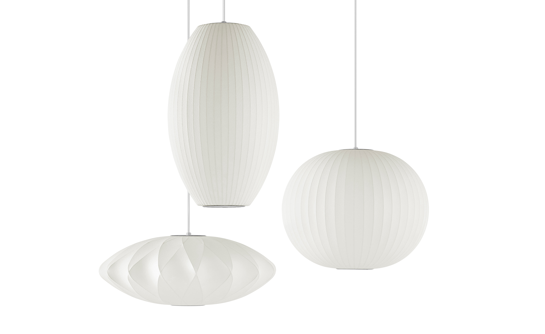 nelson triple bubble lamp fixture