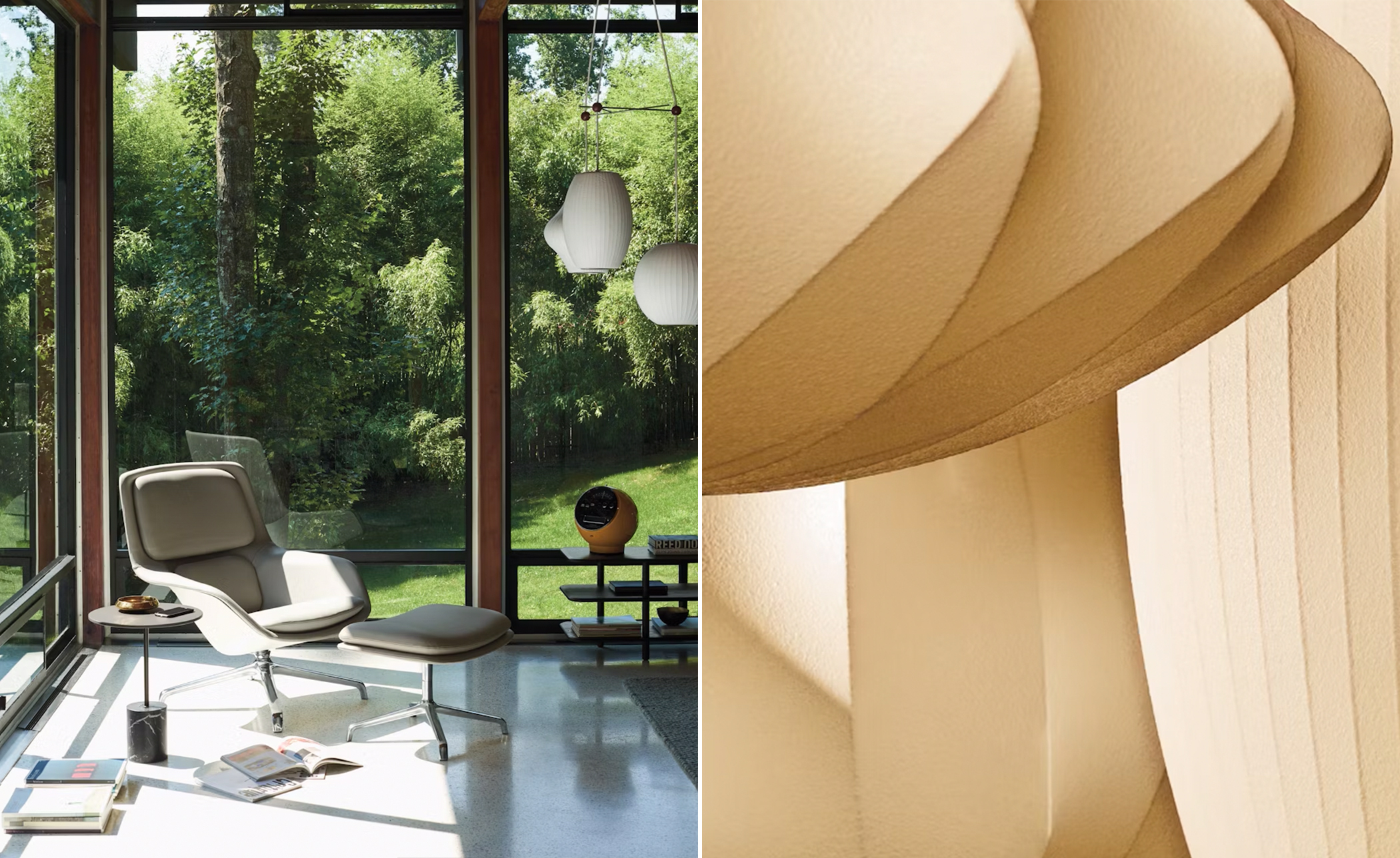 nelson triple bubble lamp fixture