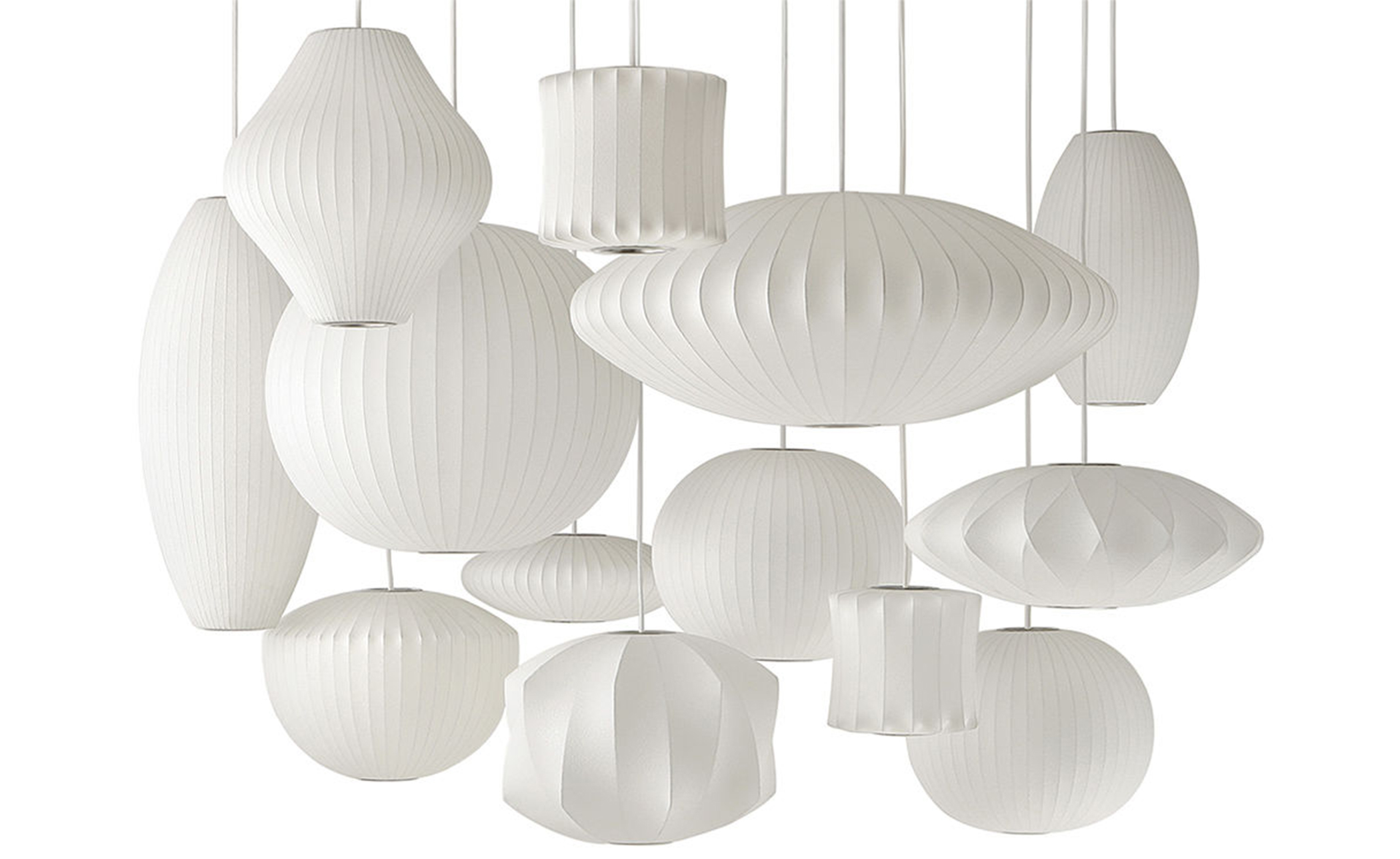 nelson triple bubble lamp fixture