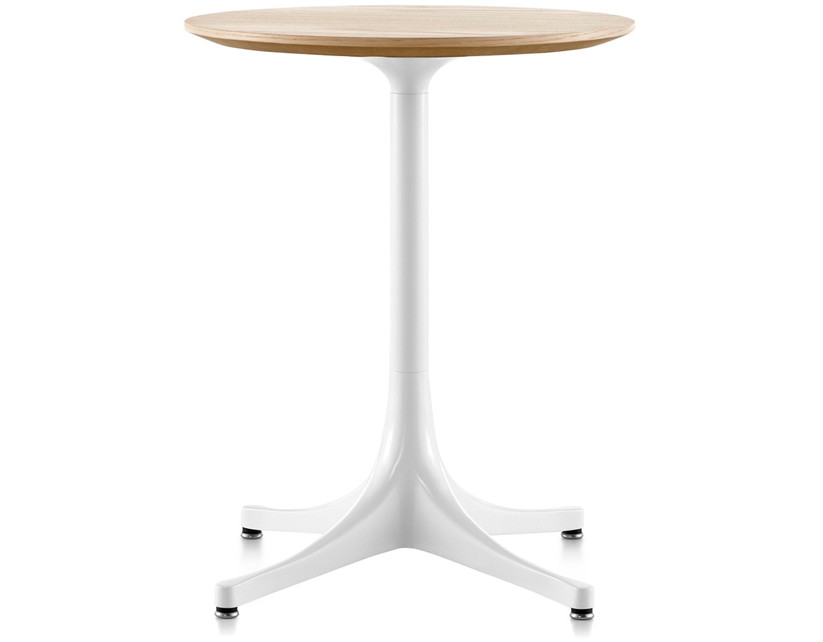 nelson pedestal side table