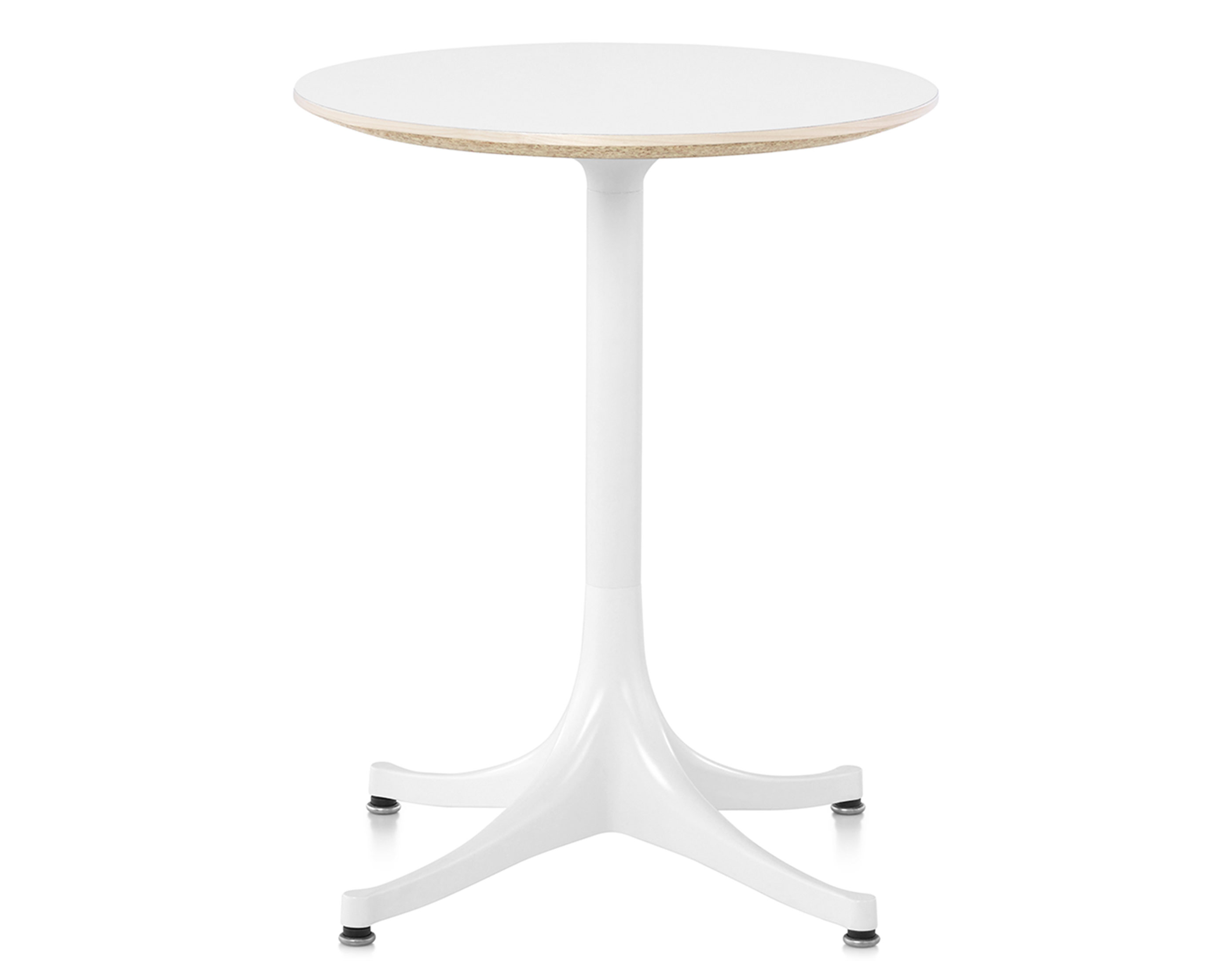 nelson pedestal side table