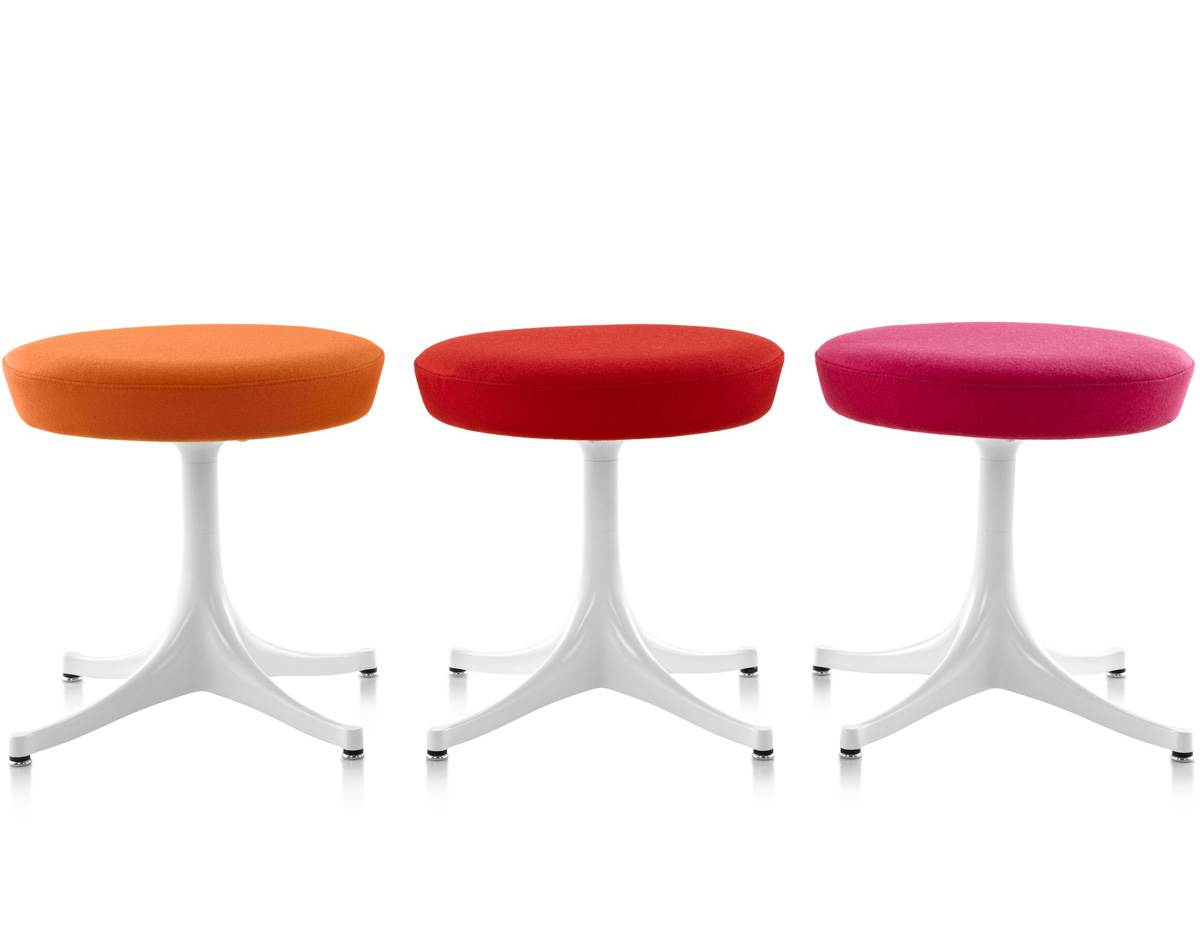 george nelson pedestal stool