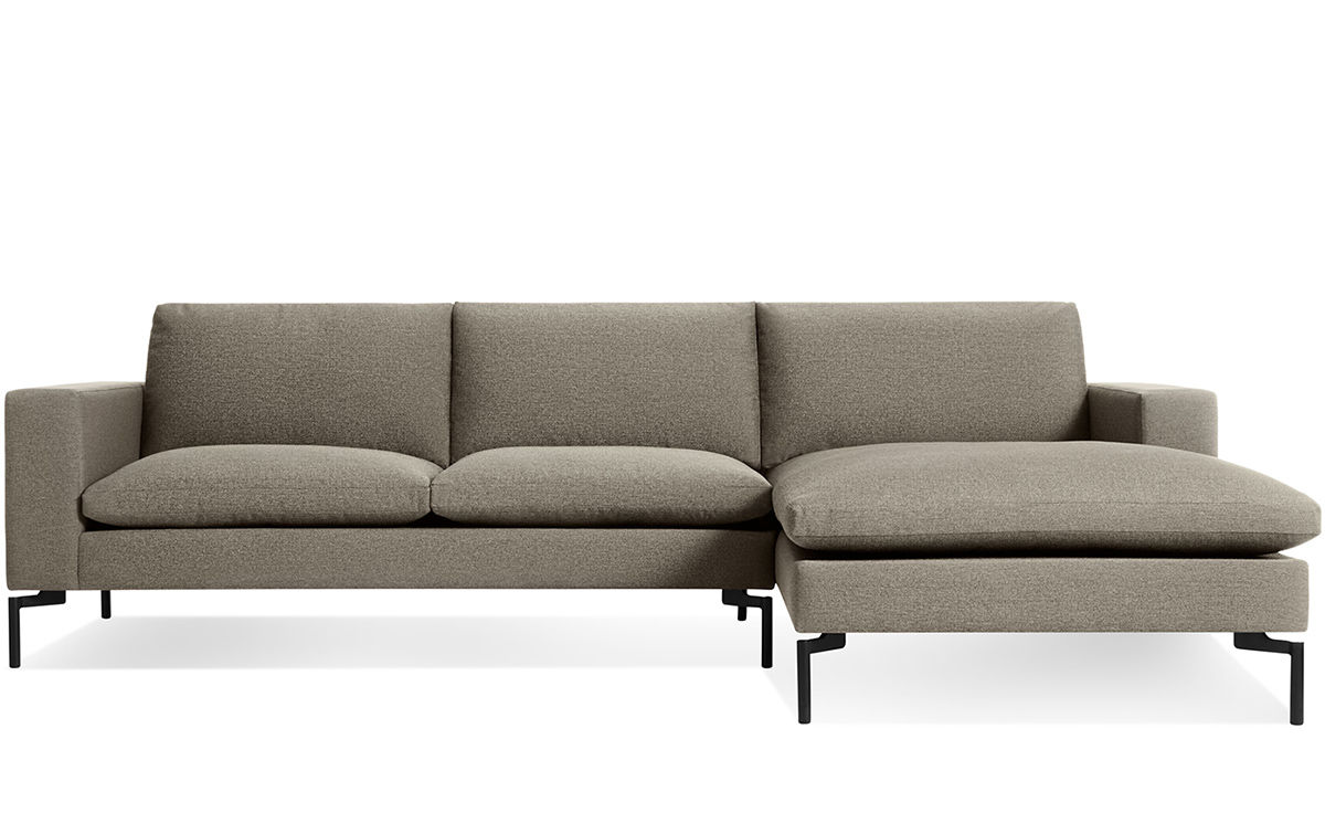new standard sofa with chaise