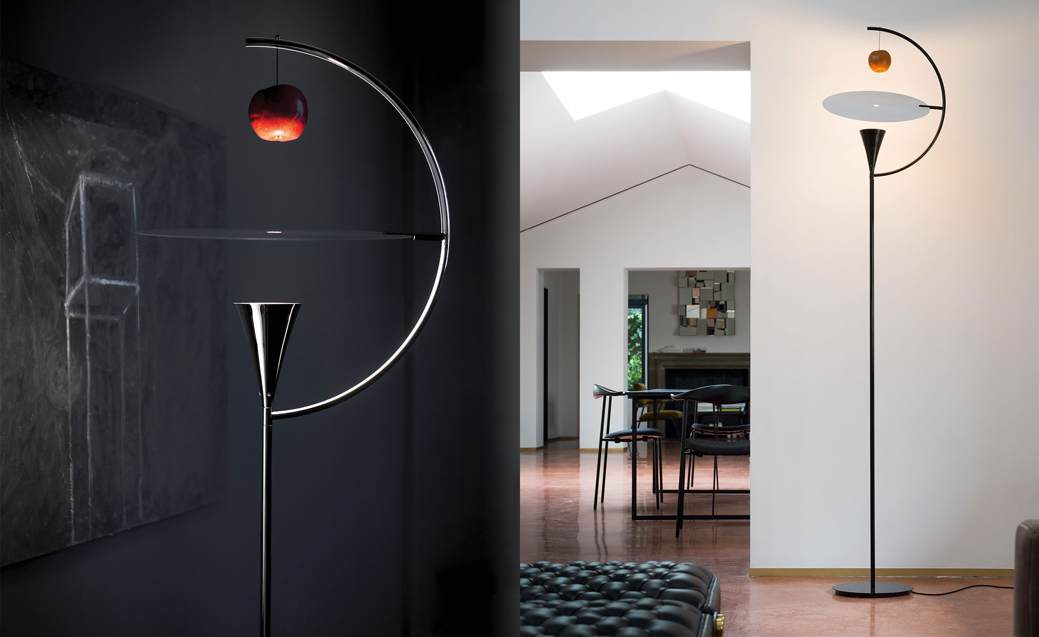 newton floor lamp
