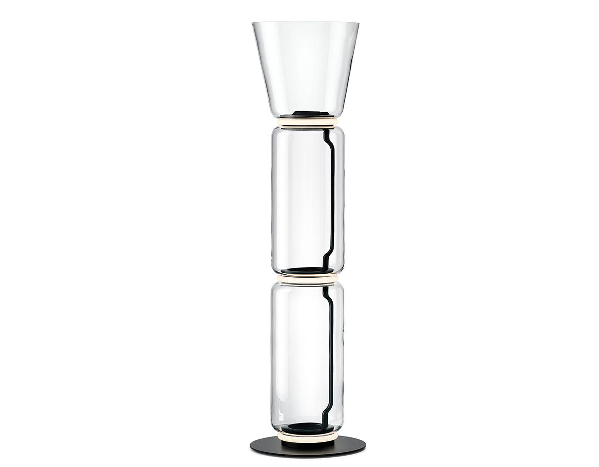 noctambule f2 floor lamp with cone