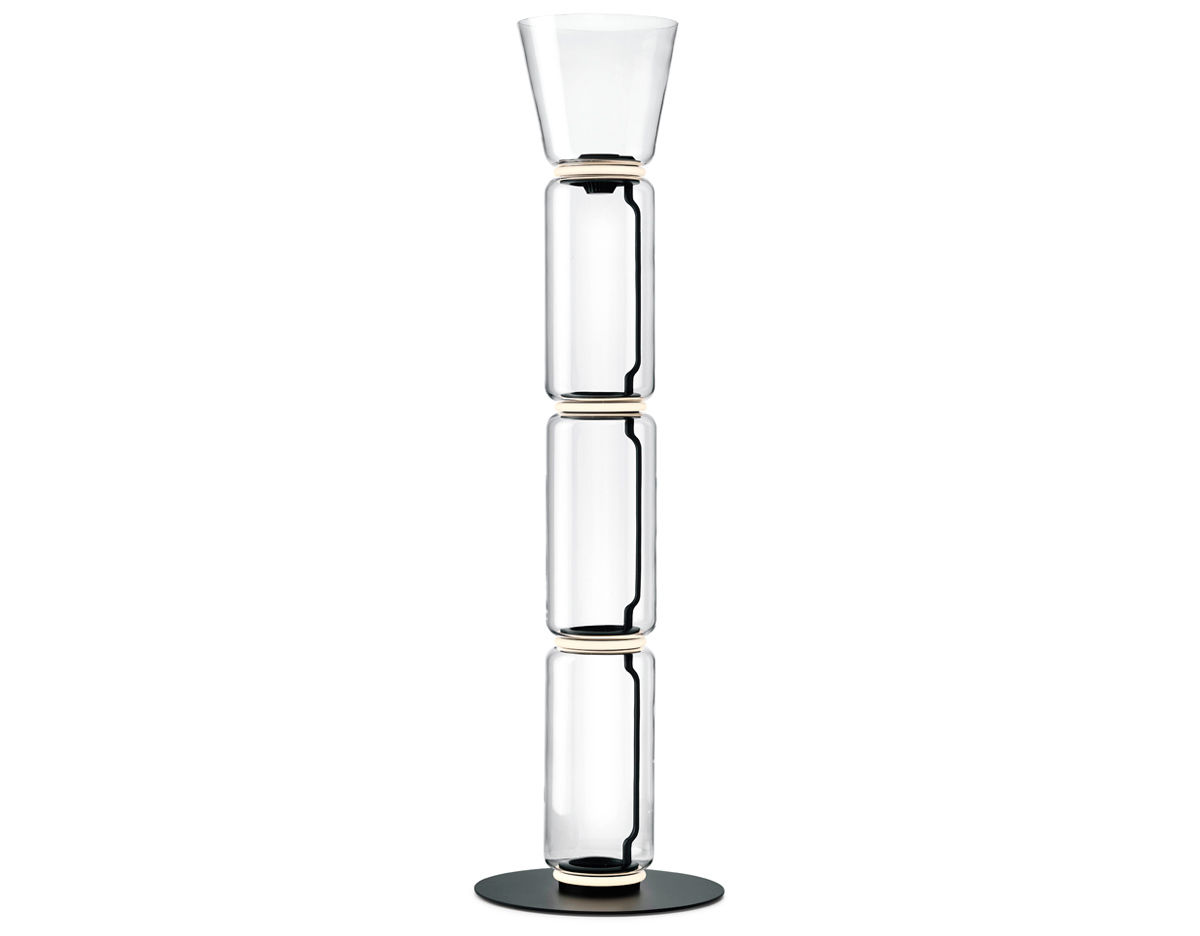 noctambule f3 floor lamp with cone