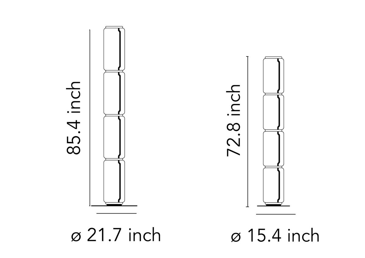 noctambule f4 floor lamp