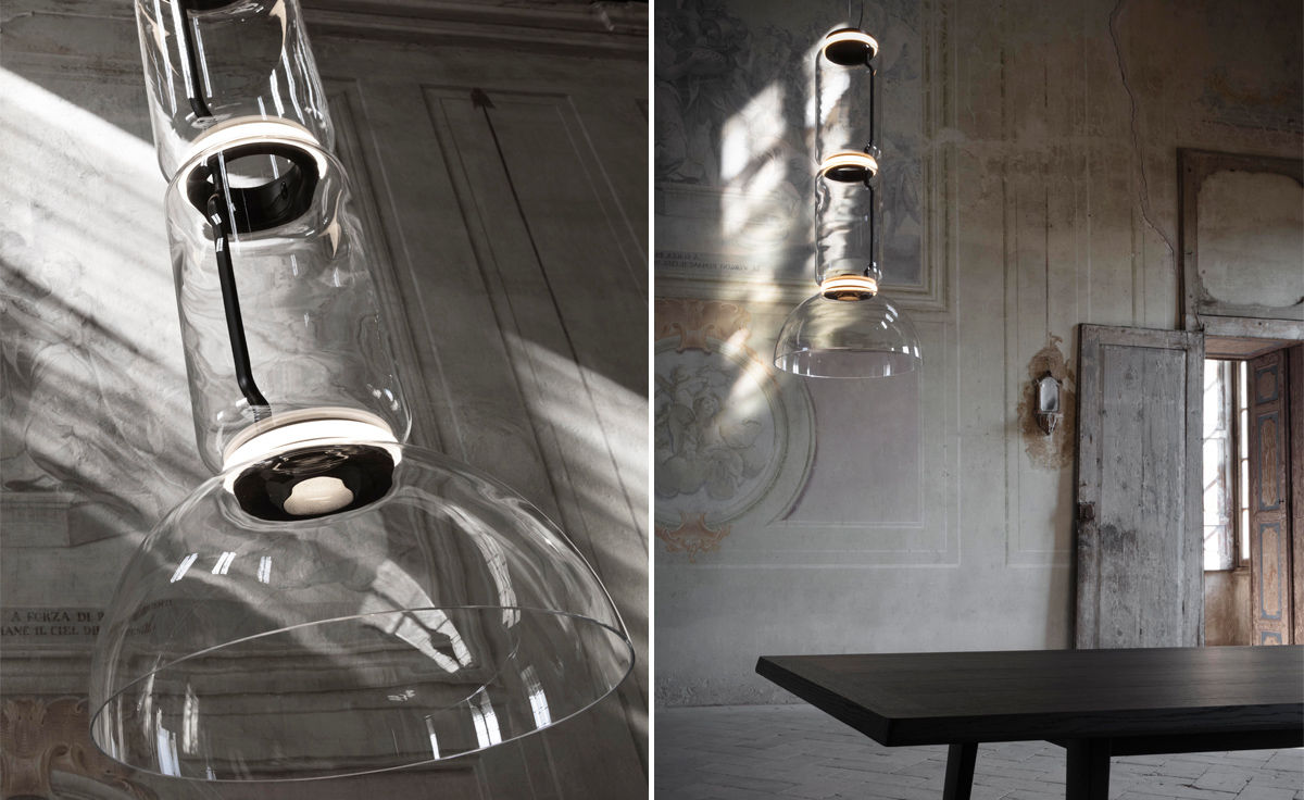 noctambule s2 suspension lamp with bowl