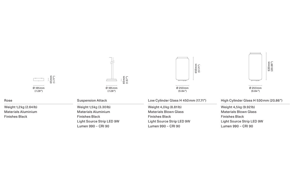 noctambule s6 suspension lamp