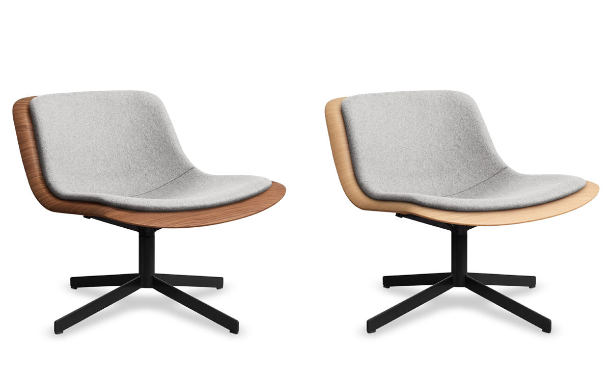 nonesuch swivel upholstered lounge chair
