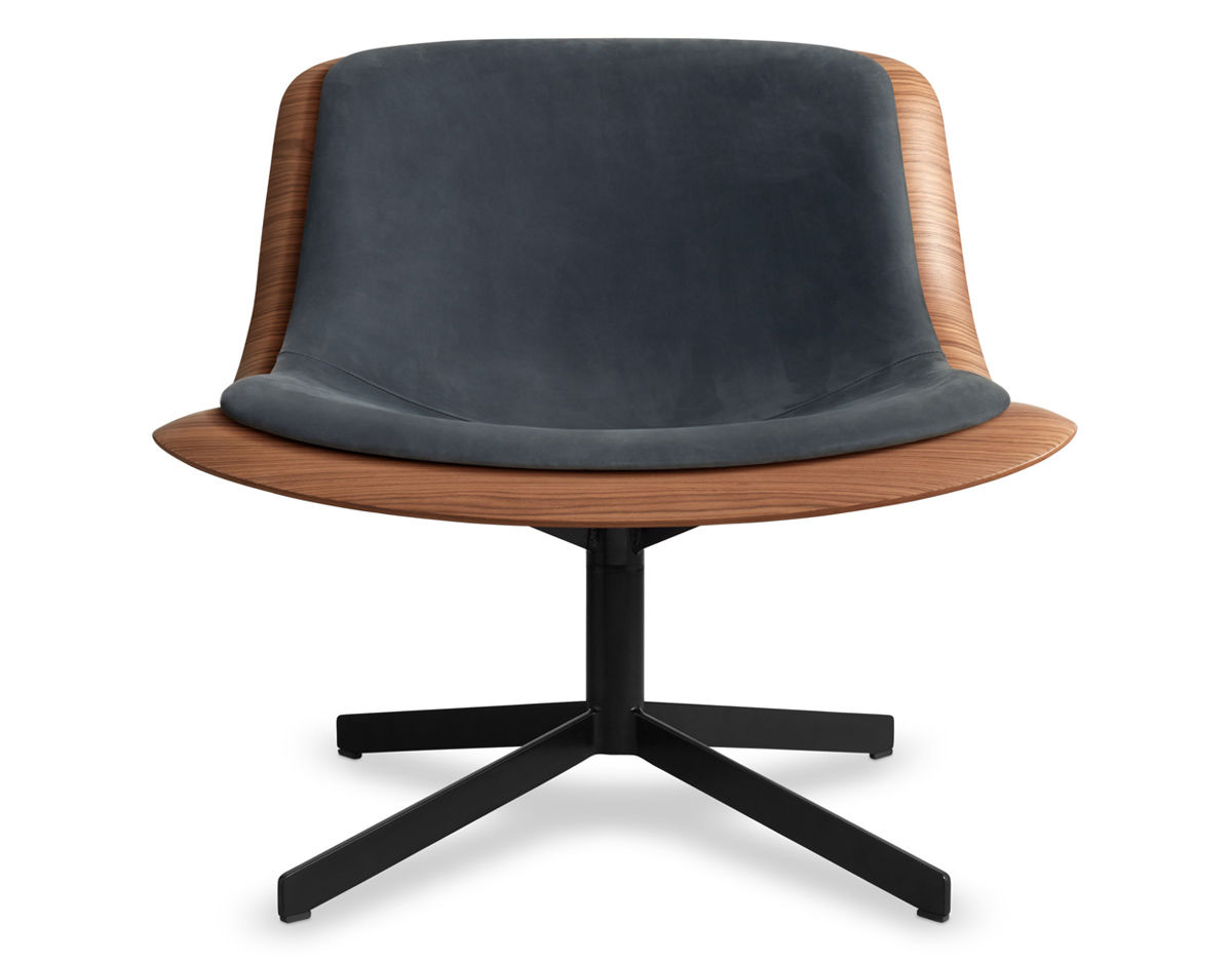 nonesuch swivel upholstered lounge chair