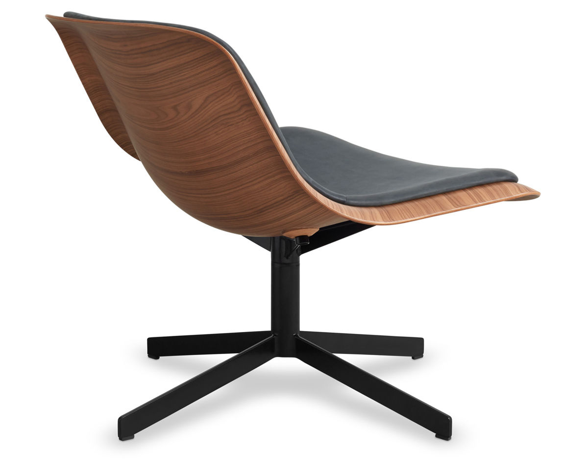 nonesuch swivel upholstered lounge chair