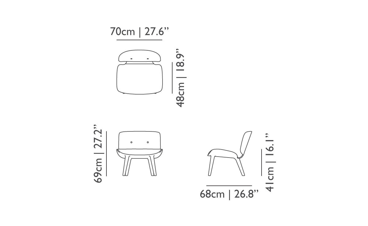 nut lounge chair