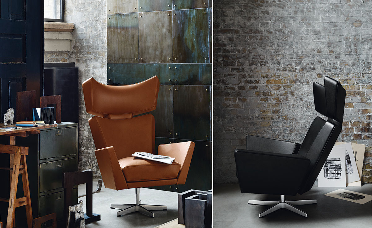 arne jacobsen oksen lounge chair