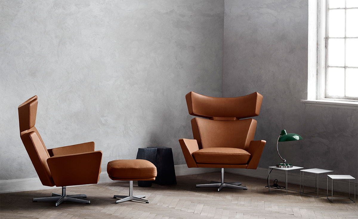 arne jacobsen oksen lounge chair