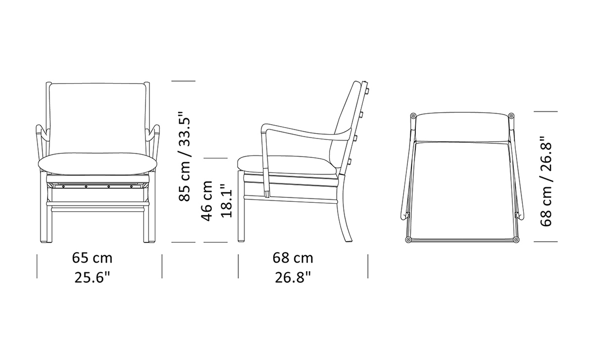 ole wanscher ow149 colonial chair