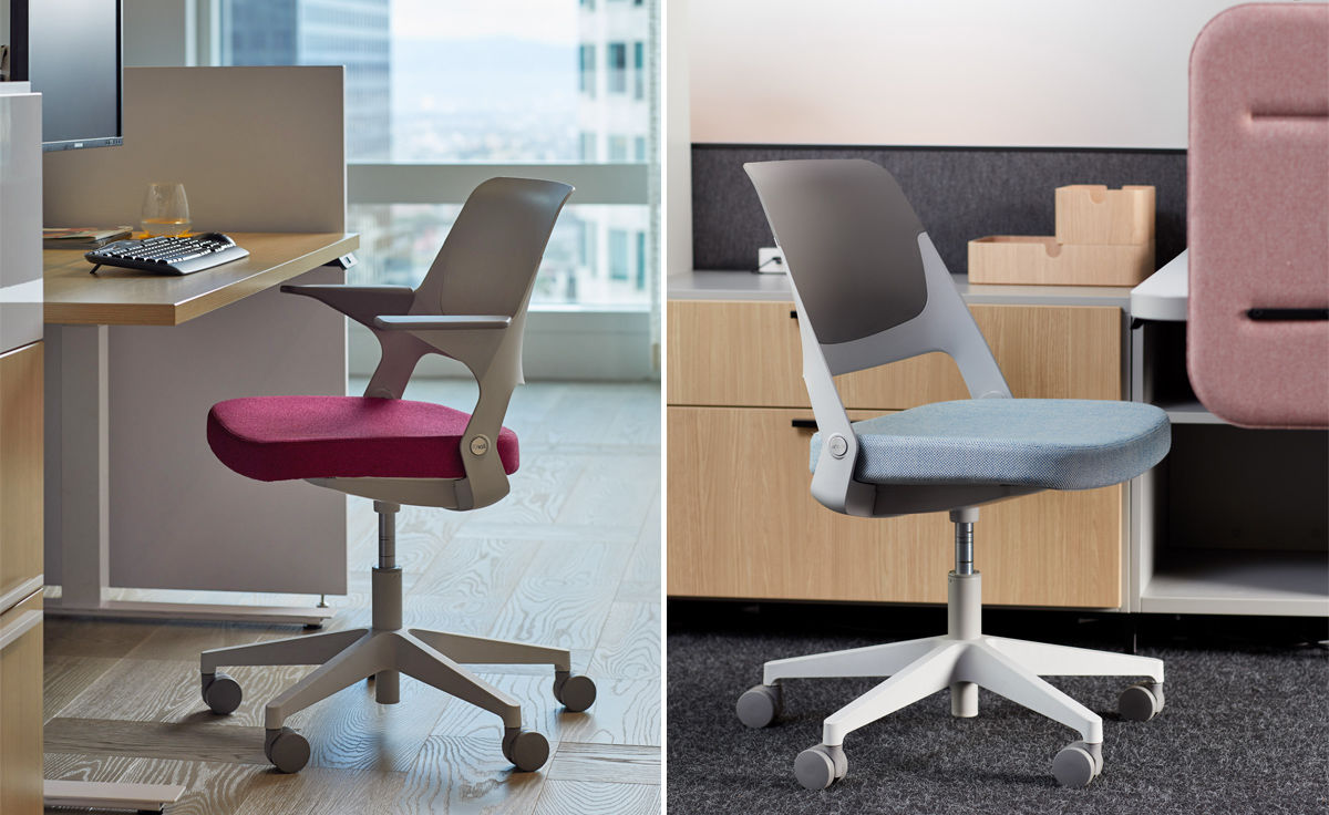 ollo light task chair with arms