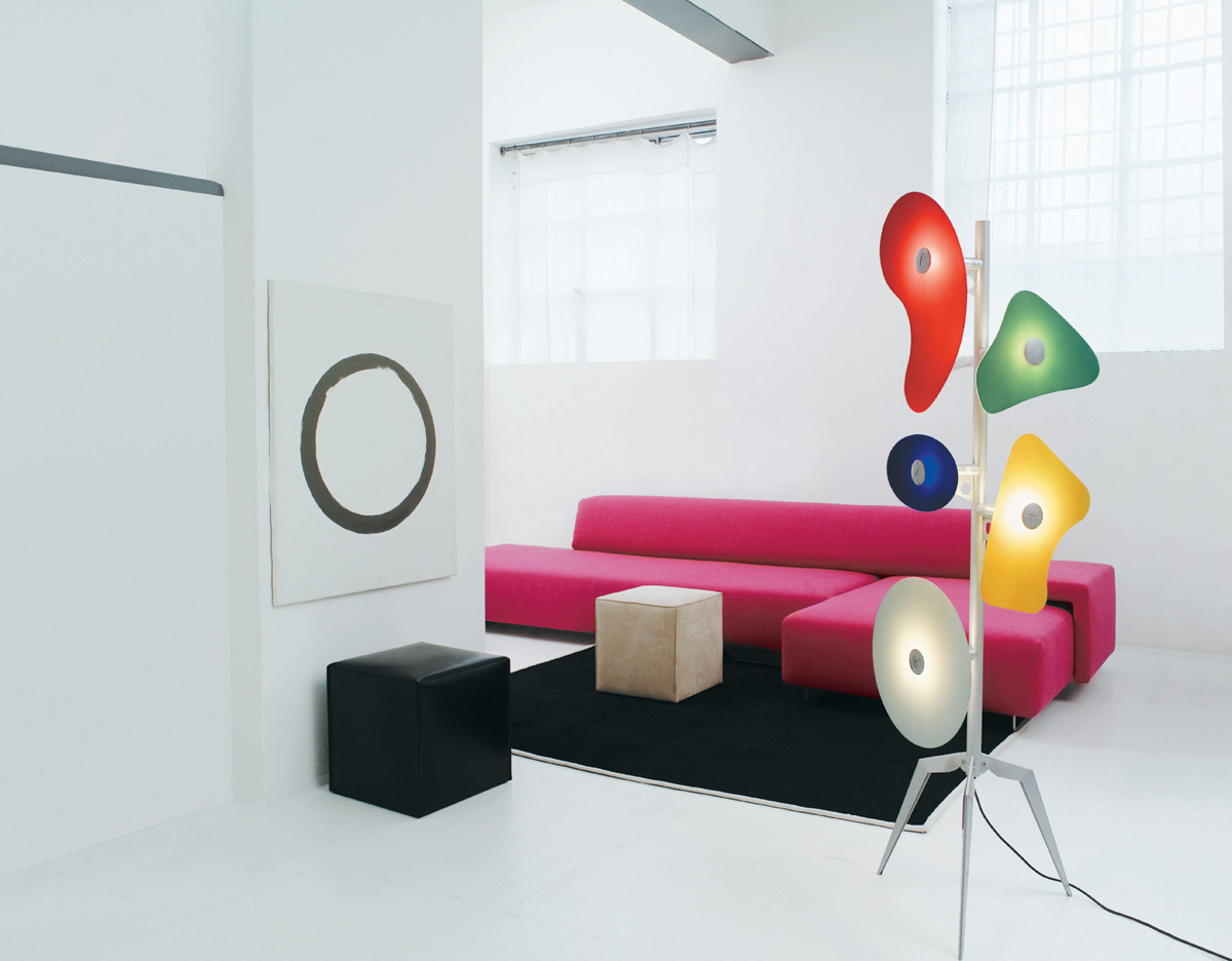 orbital floor lamp