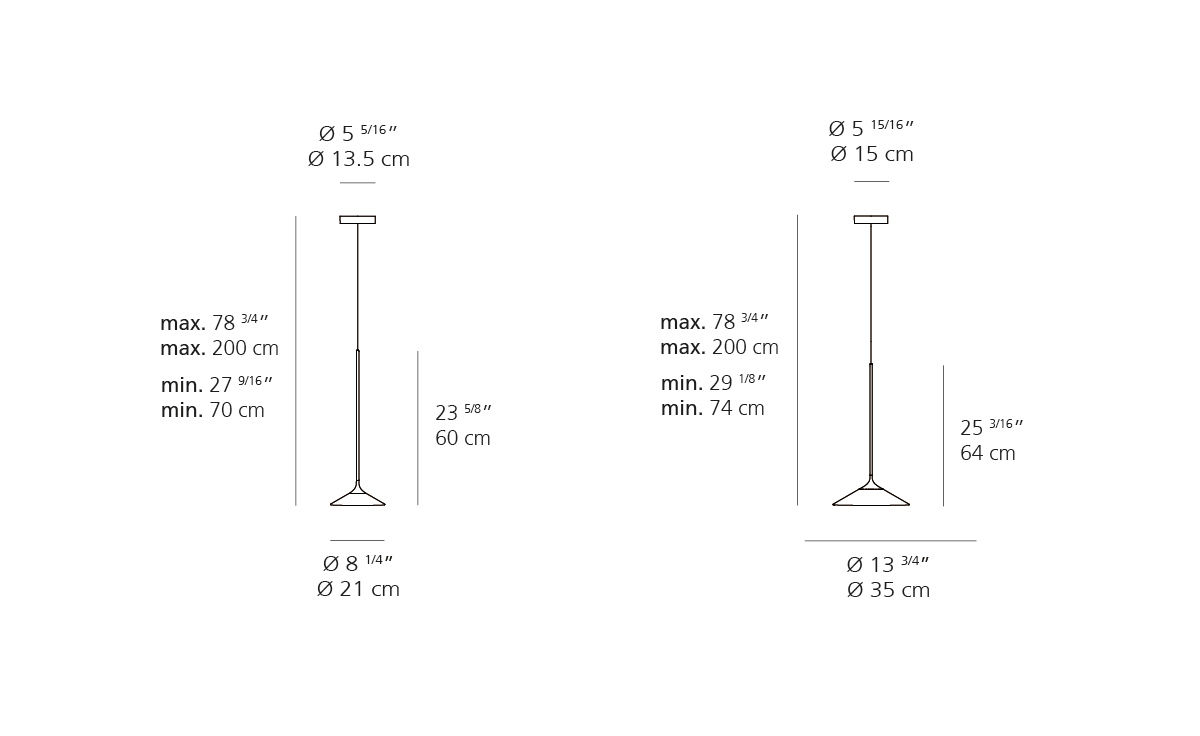 orsa single suspension lamp