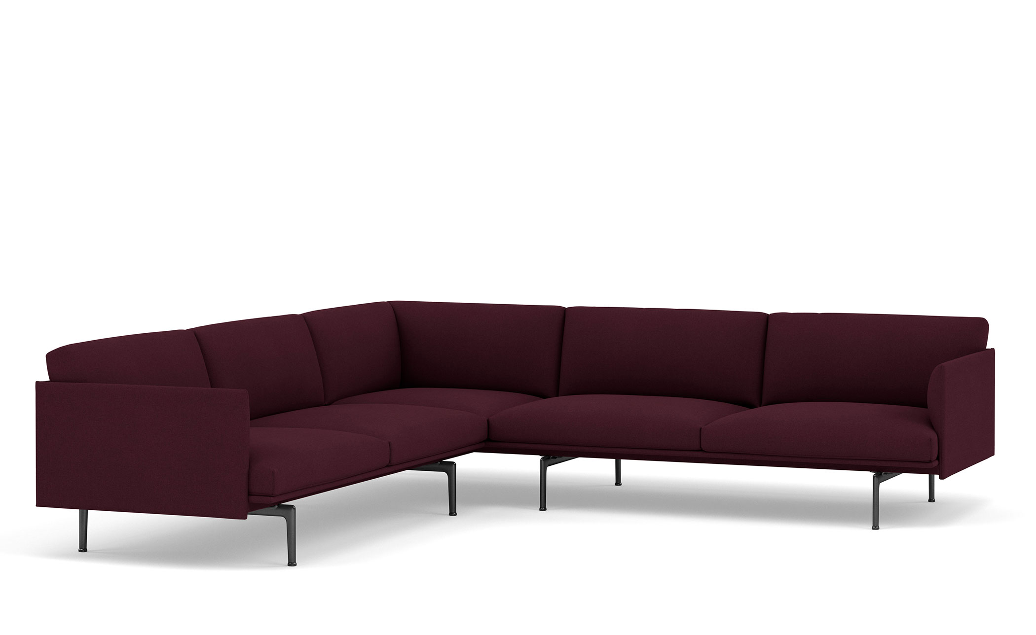 outline corner sofa