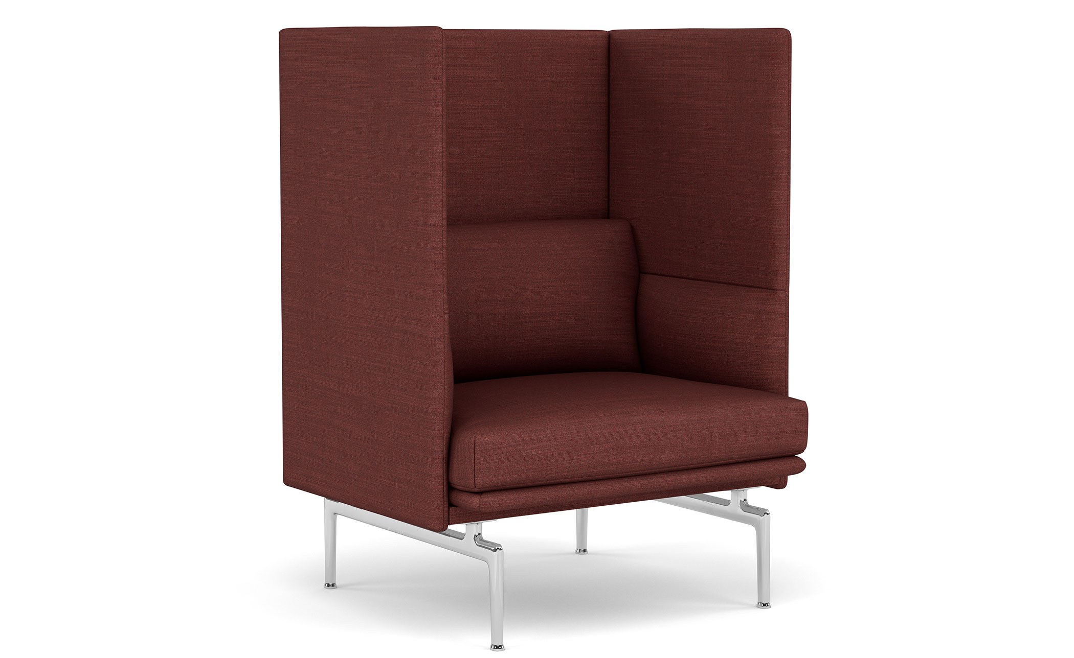 outline highback sofa 1 seater
