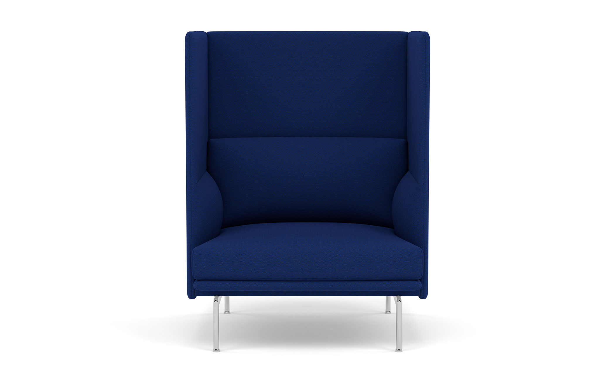 outline highback sofa 1 seater