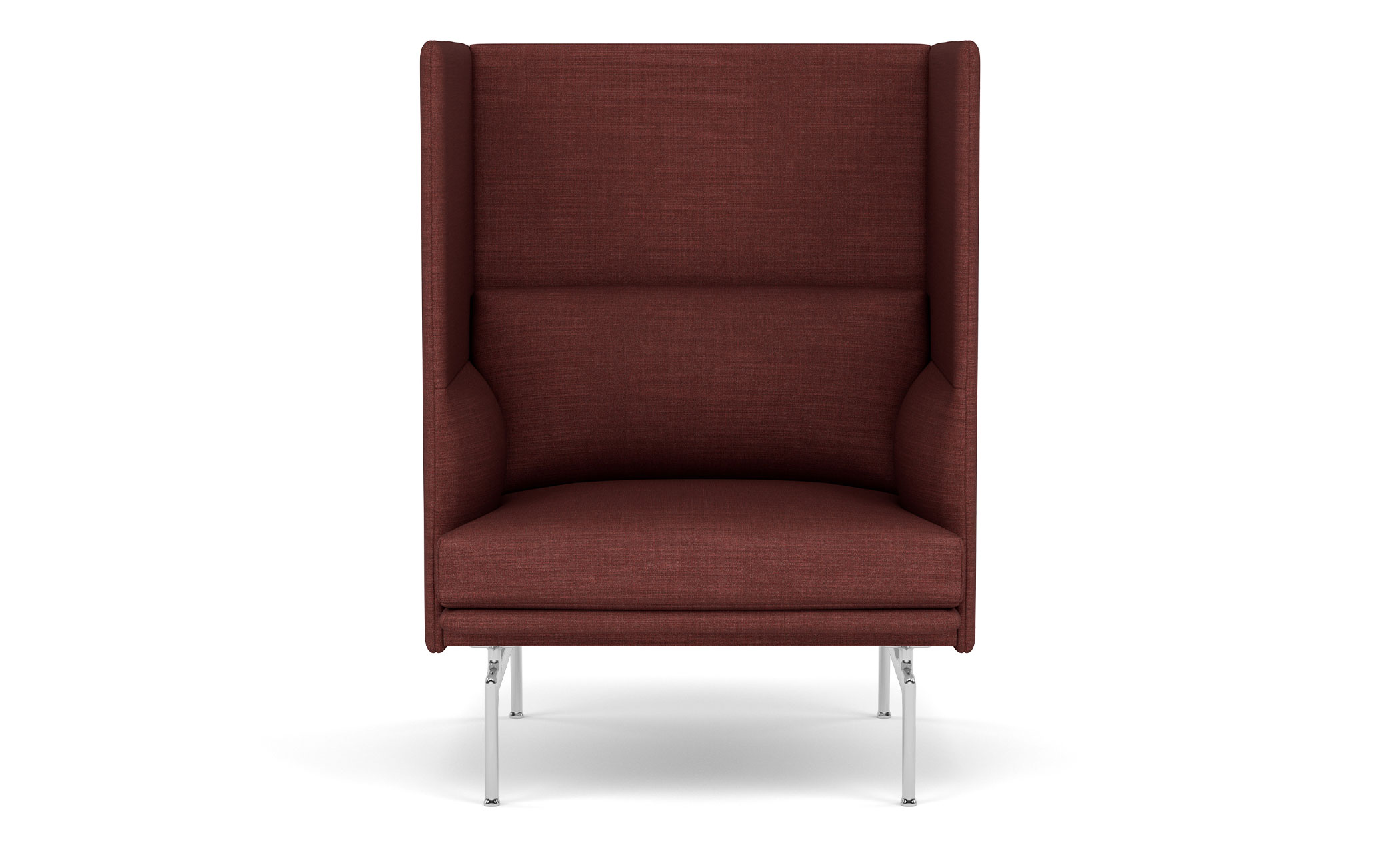 outline highback sofa 1 seater