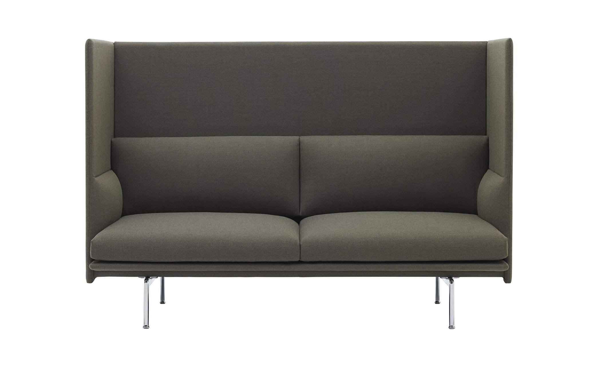 outline highback sofa 2 seater
